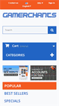 Mobile Screenshot of gamerchants.com